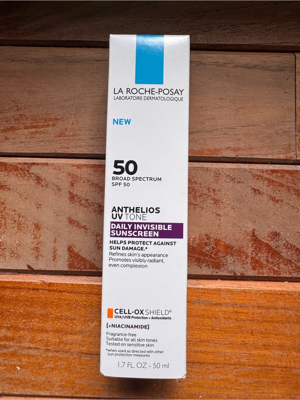 NIB* La Roche-Posay Anthelios UV Tone Daily Invisible Sunscreen SPF 50